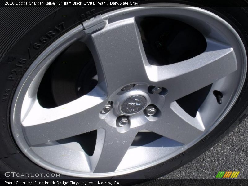Brilliant Black Crystal Pearl / Dark Slate Gray 2010 Dodge Charger Rallye