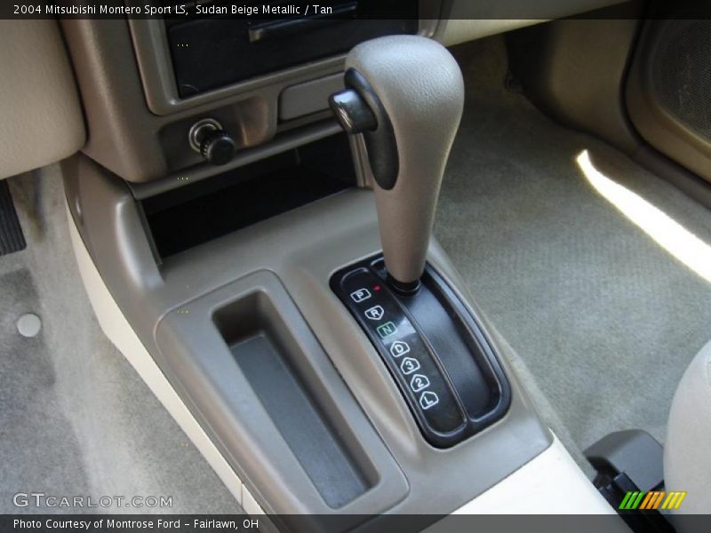 Sudan Beige Metallic / Tan 2004 Mitsubishi Montero Sport LS