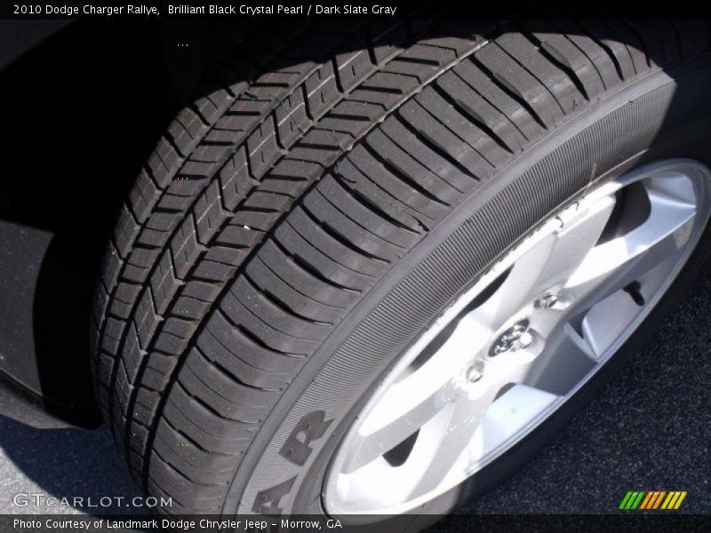 Brilliant Black Crystal Pearl / Dark Slate Gray 2010 Dodge Charger Rallye