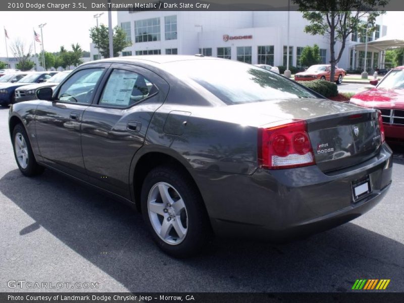 Dark Titanium Metallic / Dark Slate Gray 2010 Dodge Charger 3.5L