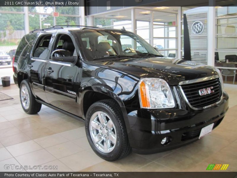 Onyx Black / Ebony 2011 GMC Yukon SLT