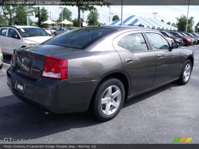 Dark Titanium Metallic / Dark Slate Gray 2010 Dodge Charger 3.5L