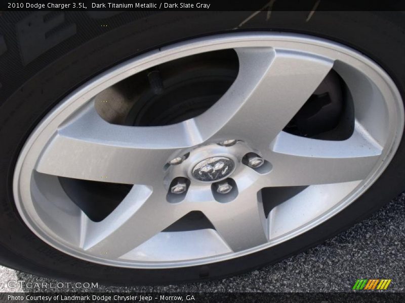 Dark Titanium Metallic / Dark Slate Gray 2010 Dodge Charger 3.5L