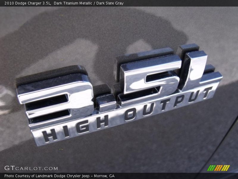 Dark Titanium Metallic / Dark Slate Gray 2010 Dodge Charger 3.5L