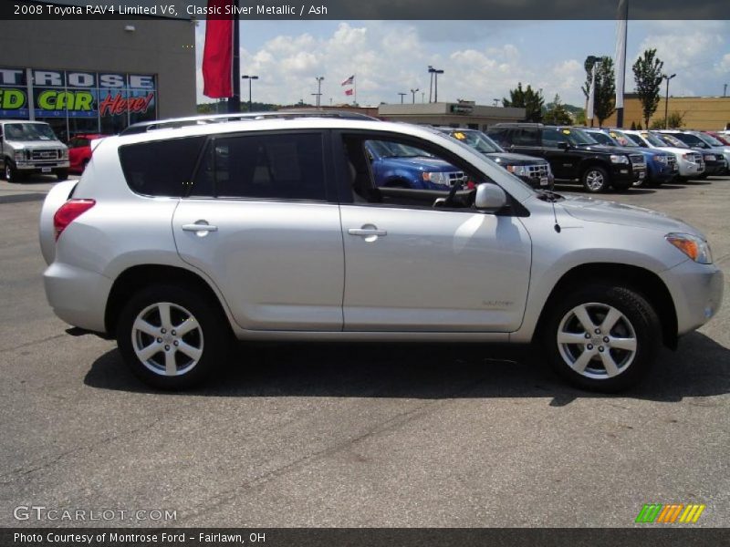 Classic Silver Metallic / Ash 2008 Toyota RAV4 Limited V6
