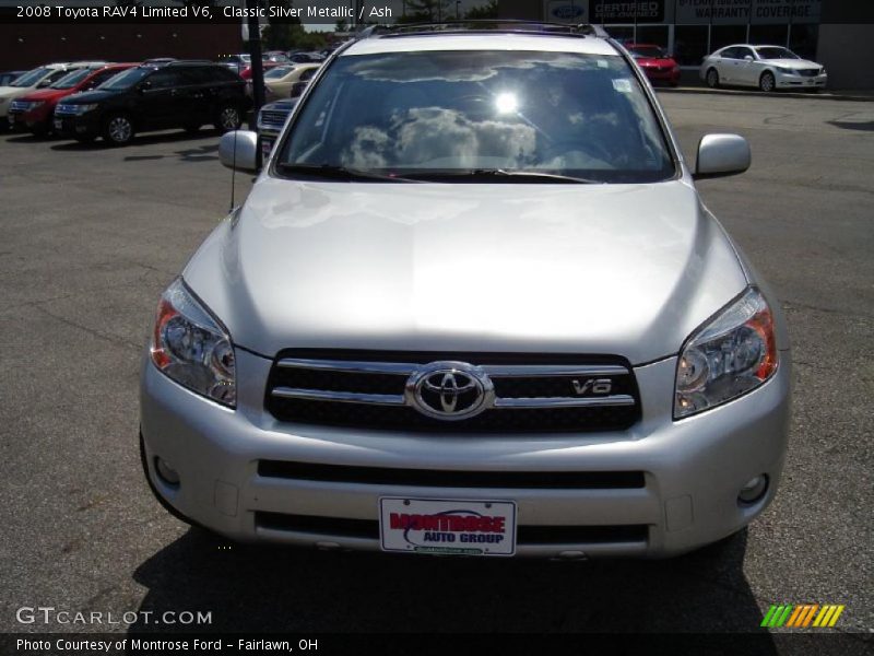 Classic Silver Metallic / Ash 2008 Toyota RAV4 Limited V6