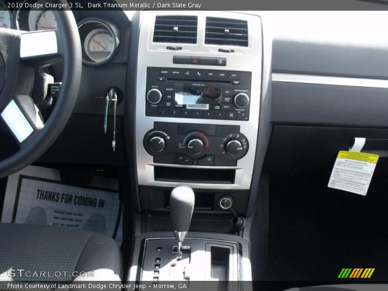 Dark Titanium Metallic / Dark Slate Gray 2010 Dodge Charger 3.5L