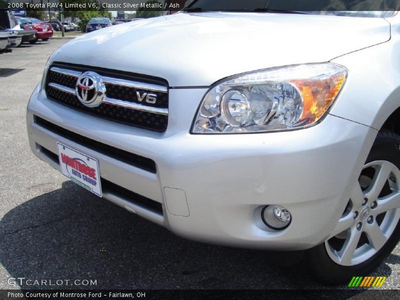 Classic Silver Metallic / Ash 2008 Toyota RAV4 Limited V6