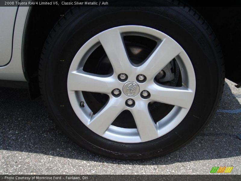 Classic Silver Metallic / Ash 2008 Toyota RAV4 Limited V6