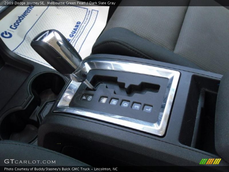 Melbourne Green Pearl / Dark Slate Gray 2009 Dodge Journey SE