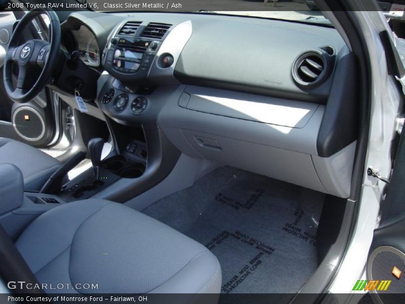 Classic Silver Metallic / Ash 2008 Toyota RAV4 Limited V6