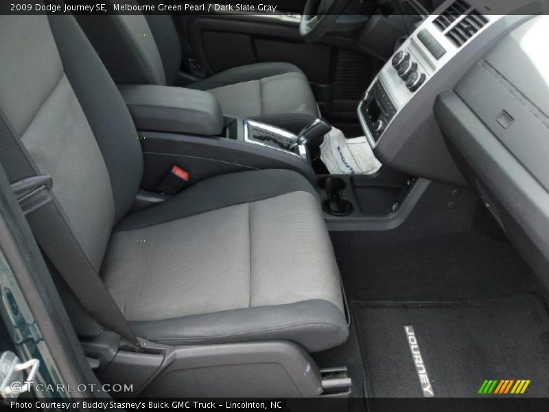 Melbourne Green Pearl / Dark Slate Gray 2009 Dodge Journey SE
