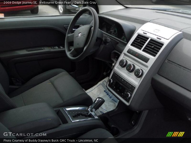 Melbourne Green Pearl / Dark Slate Gray 2009 Dodge Journey SE