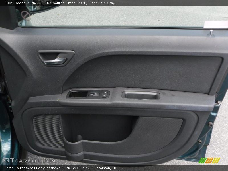 Melbourne Green Pearl / Dark Slate Gray 2009 Dodge Journey SE