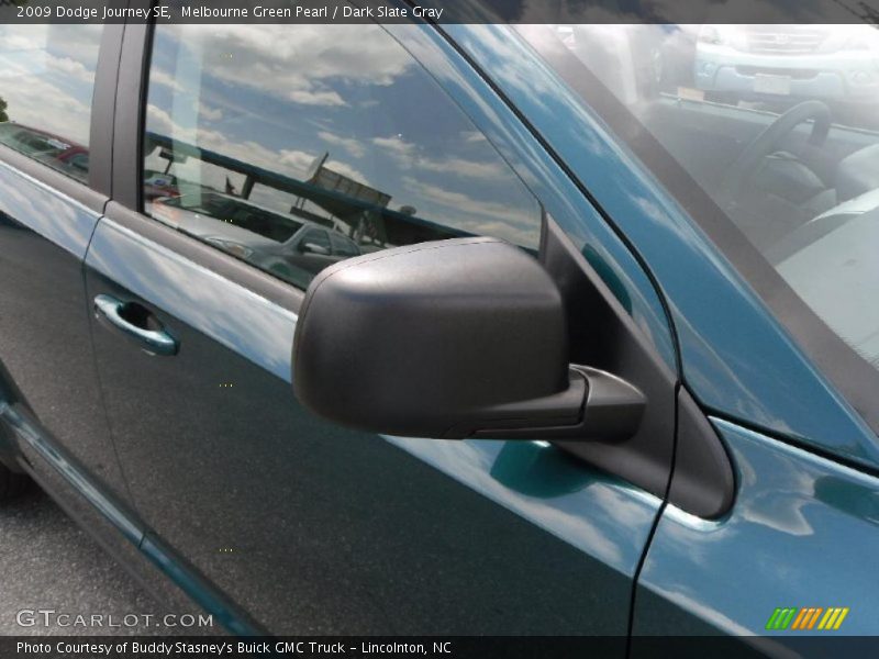 Melbourne Green Pearl / Dark Slate Gray 2009 Dodge Journey SE
