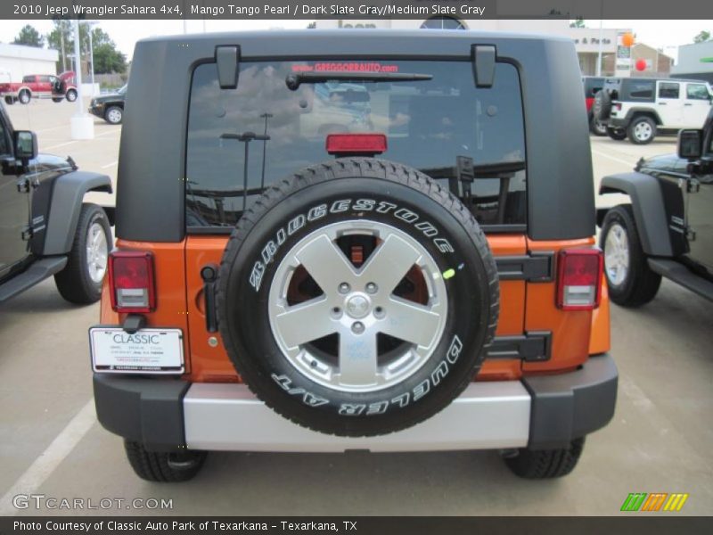 Mango Tango Pearl / Dark Slate Gray/Medium Slate Gray 2010 Jeep Wrangler Sahara 4x4