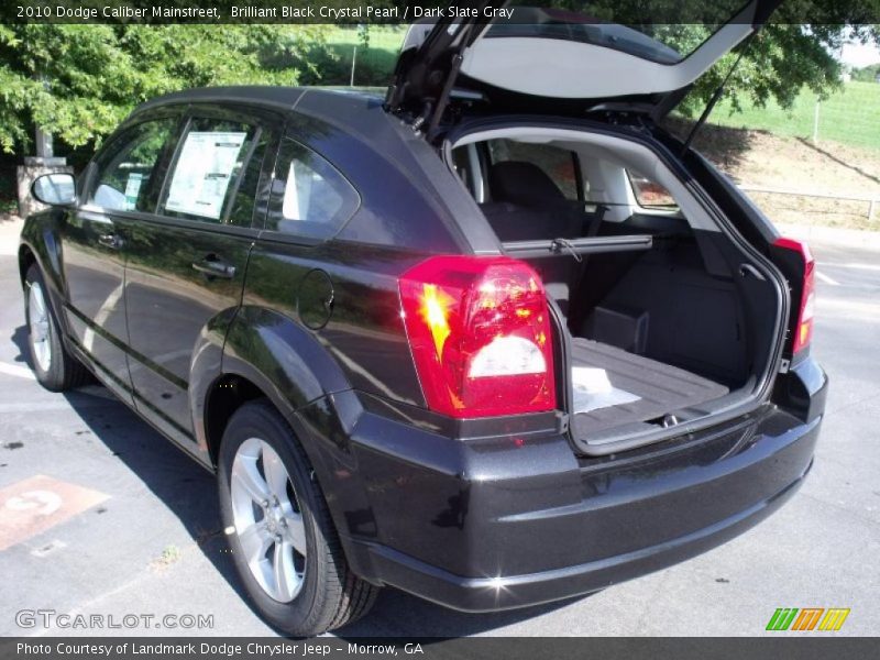 Brilliant Black Crystal Pearl / Dark Slate Gray 2010 Dodge Caliber Mainstreet