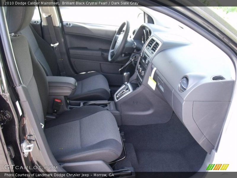 Brilliant Black Crystal Pearl / Dark Slate Gray 2010 Dodge Caliber Mainstreet