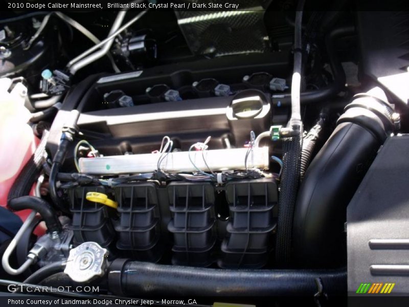 Brilliant Black Crystal Pearl / Dark Slate Gray 2010 Dodge Caliber Mainstreet