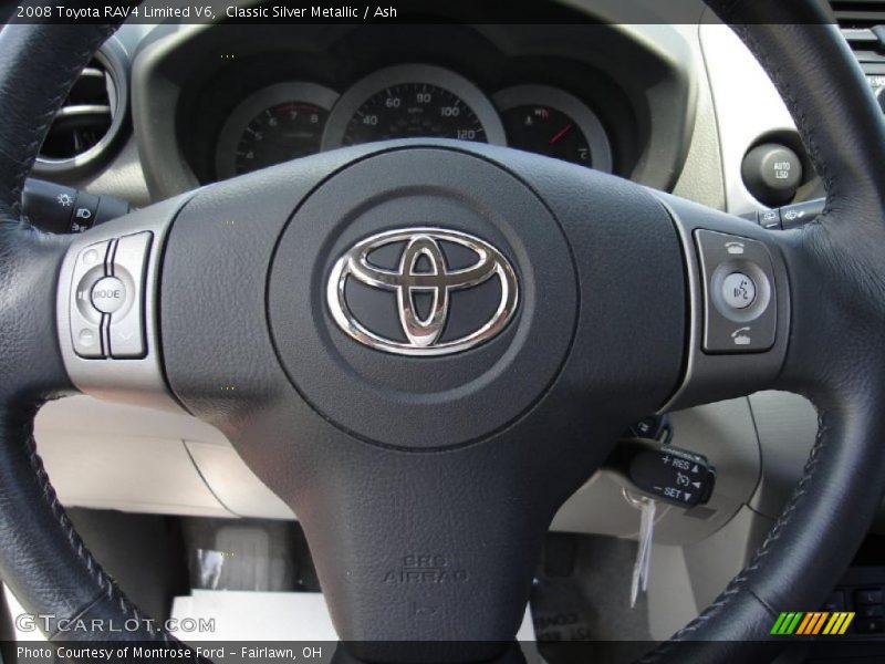 Classic Silver Metallic / Ash 2008 Toyota RAV4 Limited V6