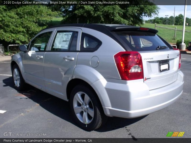 Bright Silver Metallic / Dark Slate Gray/Medium Graystone 2010 Dodge Caliber Mainstreet