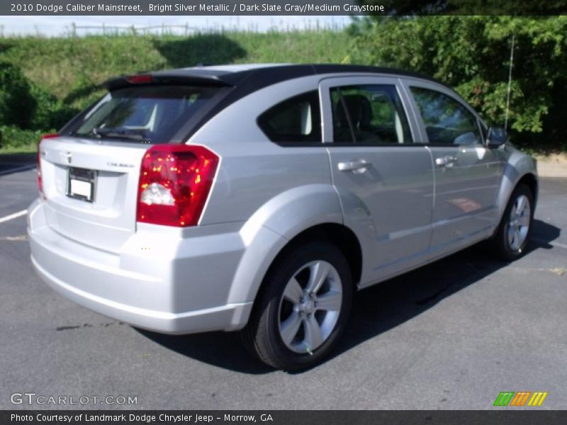 Bright Silver Metallic / Dark Slate Gray/Medium Graystone 2010 Dodge Caliber Mainstreet