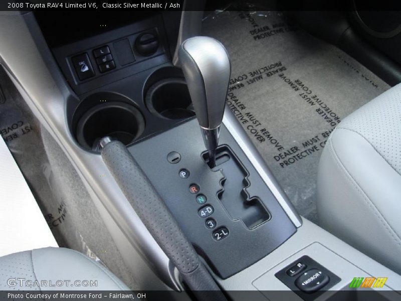 Classic Silver Metallic / Ash 2008 Toyota RAV4 Limited V6