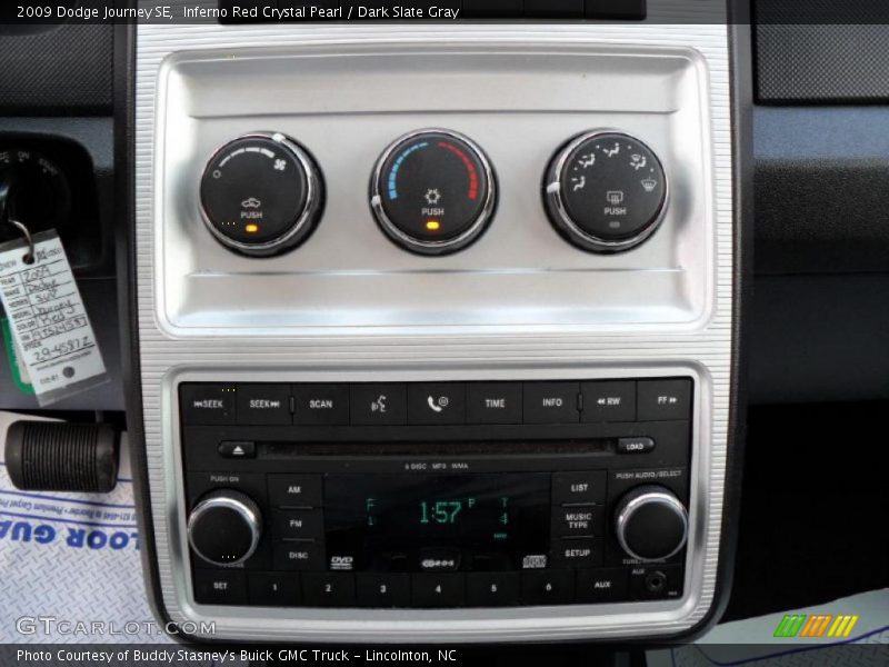 Inferno Red Crystal Pearl / Dark Slate Gray 2009 Dodge Journey SE