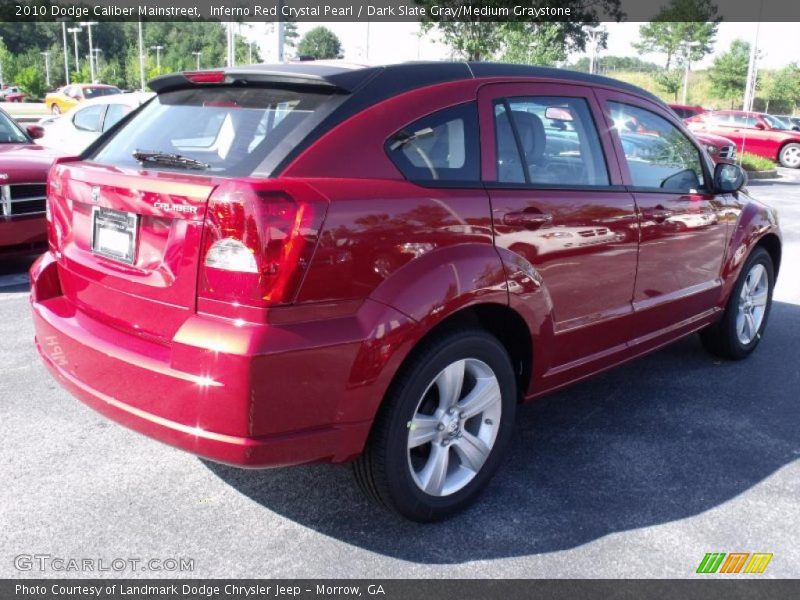 Inferno Red Crystal Pearl / Dark Slate Gray/Medium Graystone 2010 Dodge Caliber Mainstreet