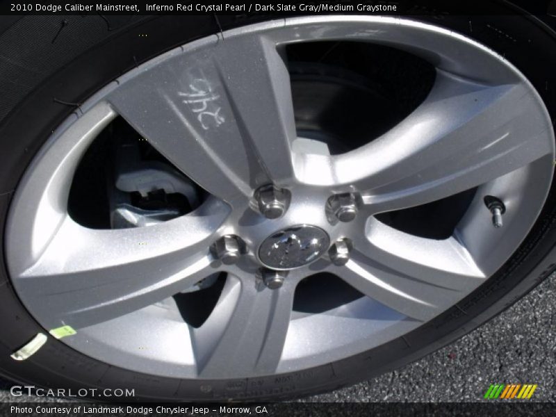 Inferno Red Crystal Pearl / Dark Slate Gray/Medium Graystone 2010 Dodge Caliber Mainstreet