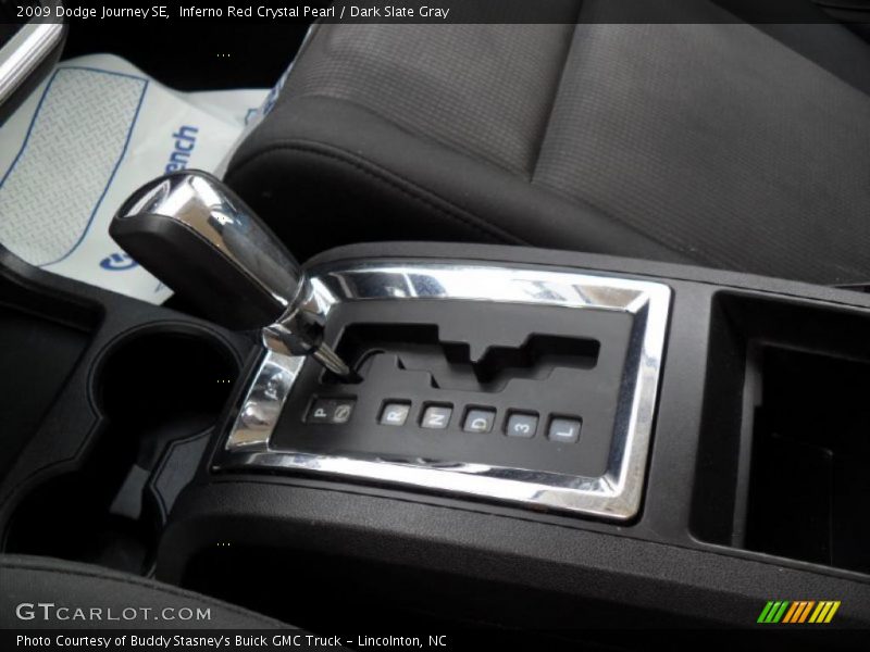 Inferno Red Crystal Pearl / Dark Slate Gray 2009 Dodge Journey SE