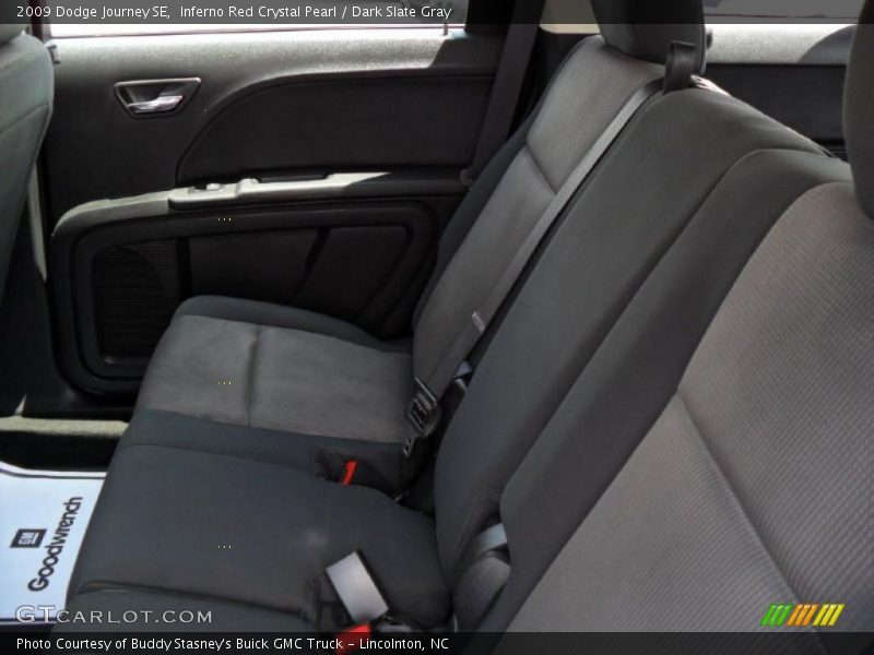 Inferno Red Crystal Pearl / Dark Slate Gray 2009 Dodge Journey SE
