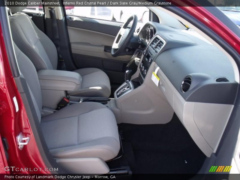 Inferno Red Crystal Pearl / Dark Slate Gray/Medium Graystone 2010 Dodge Caliber Mainstreet