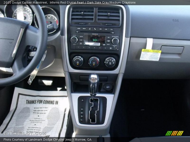 Inferno Red Crystal Pearl / Dark Slate Gray/Medium Graystone 2010 Dodge Caliber Mainstreet