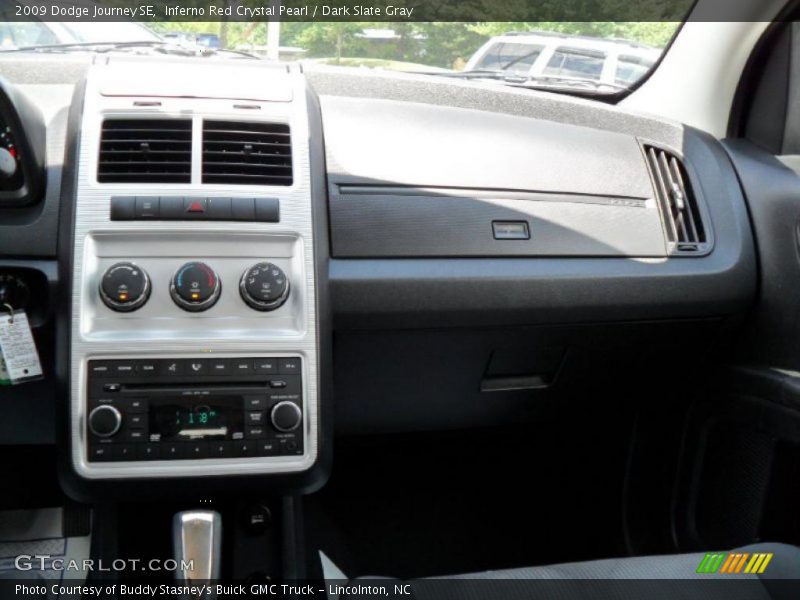 Inferno Red Crystal Pearl / Dark Slate Gray 2009 Dodge Journey SE
