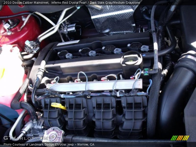 Inferno Red Crystal Pearl / Dark Slate Gray/Medium Graystone 2010 Dodge Caliber Mainstreet