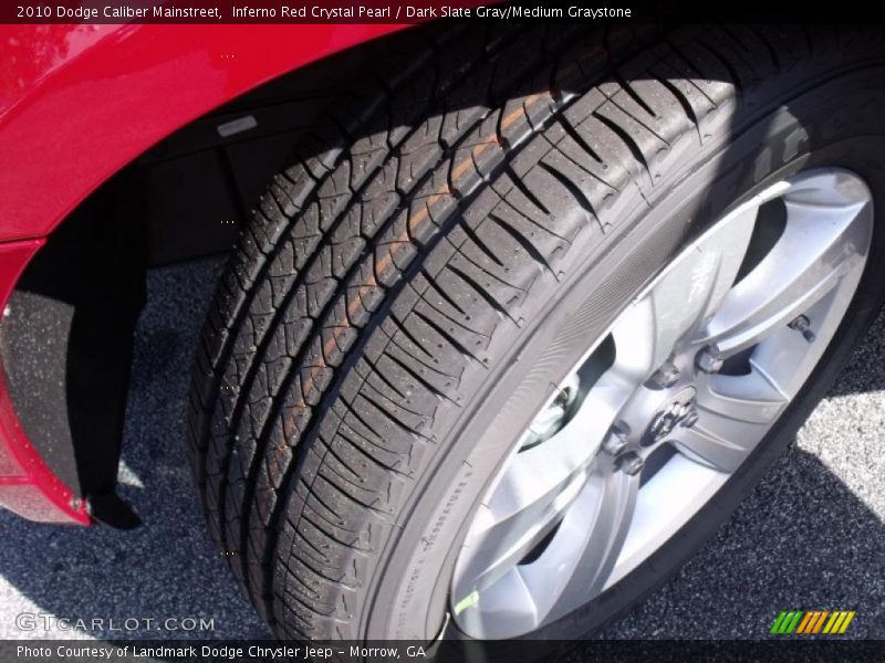 Inferno Red Crystal Pearl / Dark Slate Gray/Medium Graystone 2010 Dodge Caliber Mainstreet