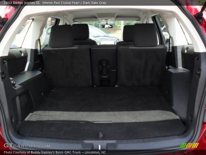 Inferno Red Crystal Pearl / Dark Slate Gray 2009 Dodge Journey SE