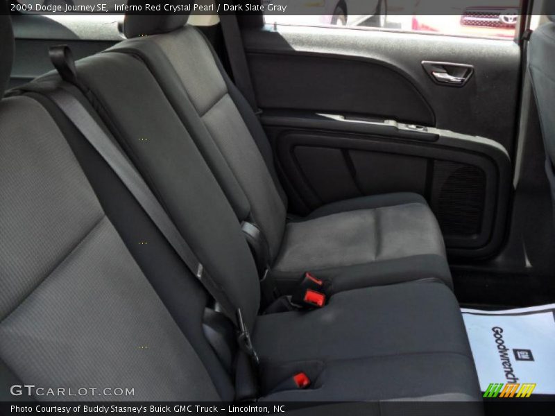 Inferno Red Crystal Pearl / Dark Slate Gray 2009 Dodge Journey SE