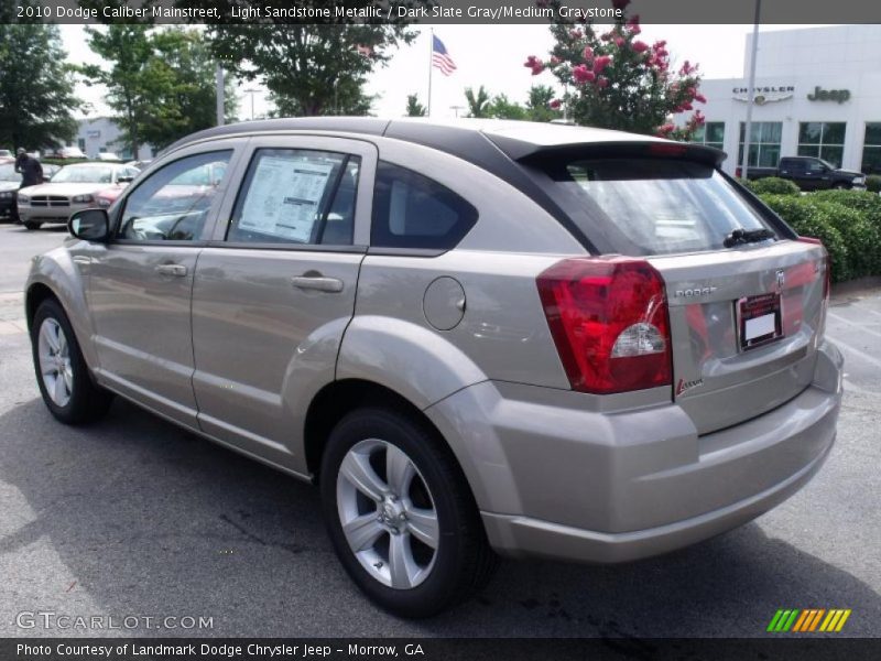 Light Sandstone Metallic / Dark Slate Gray/Medium Graystone 2010 Dodge Caliber Mainstreet