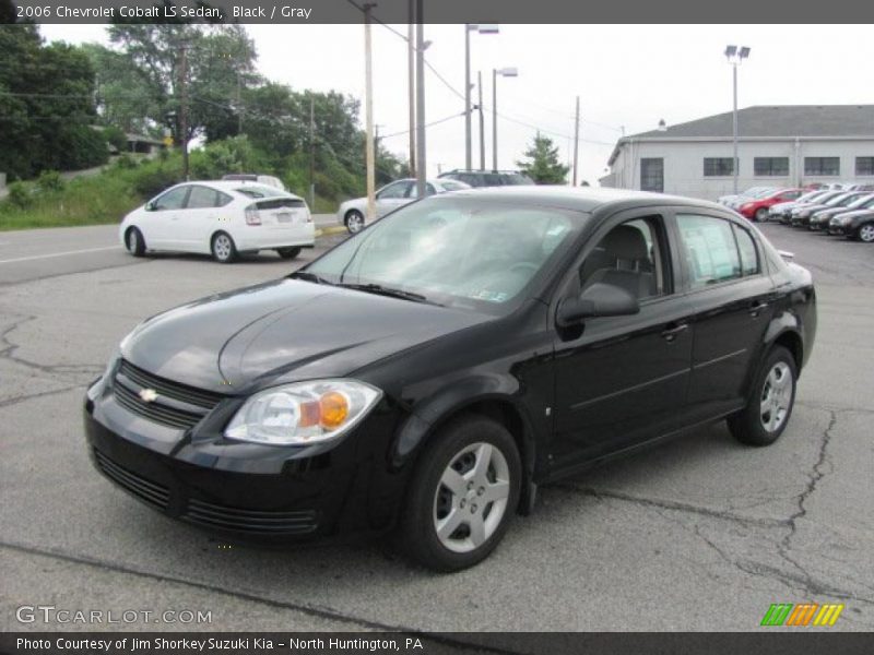Black / Gray 2006 Chevrolet Cobalt LS Sedan