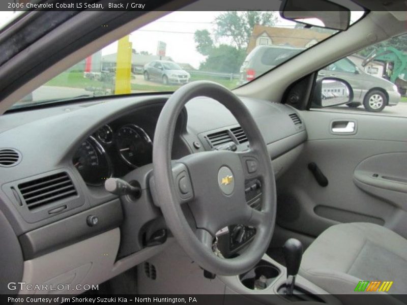 Black / Gray 2006 Chevrolet Cobalt LS Sedan