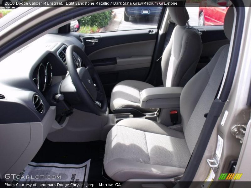 Light Sandstone Metallic / Dark Slate Gray/Medium Graystone 2010 Dodge Caliber Mainstreet