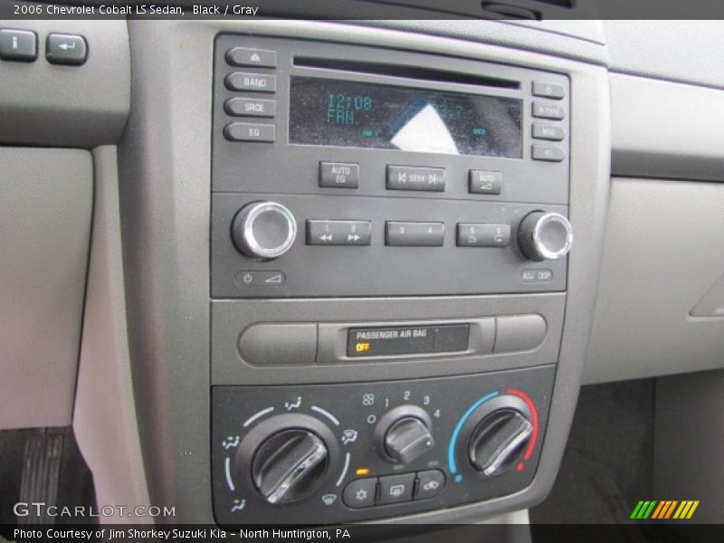Black / Gray 2006 Chevrolet Cobalt LS Sedan