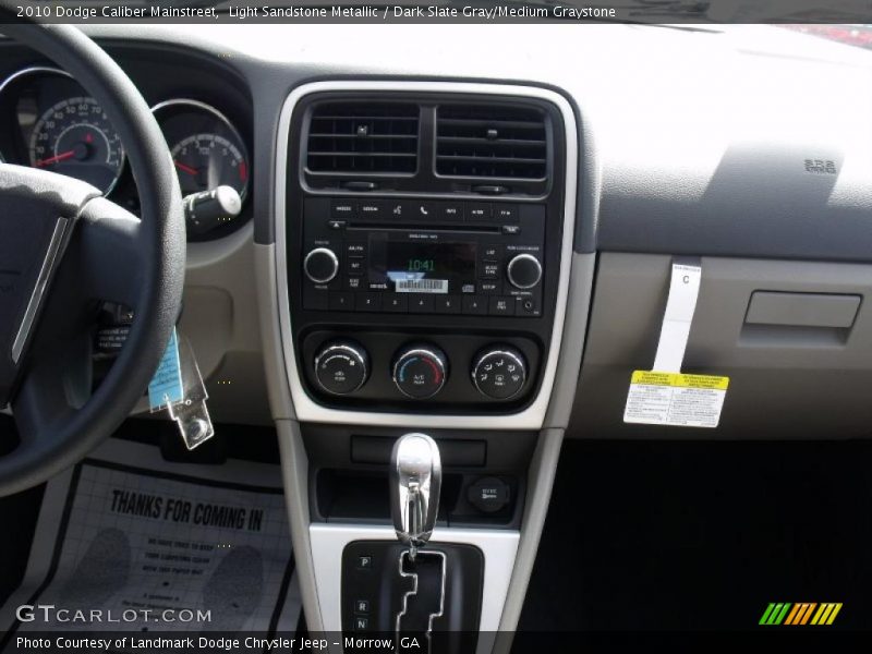 Light Sandstone Metallic / Dark Slate Gray/Medium Graystone 2010 Dodge Caliber Mainstreet