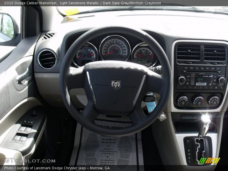 Light Sandstone Metallic / Dark Slate Gray/Medium Graystone 2010 Dodge Caliber Mainstreet