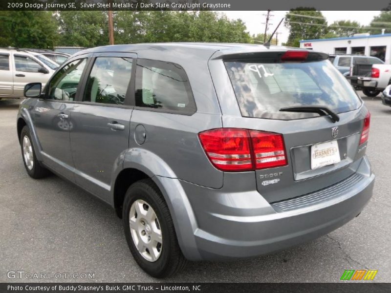 Silver Steel Metallic / Dark Slate Gray/Light Graystone 2009 Dodge Journey SE