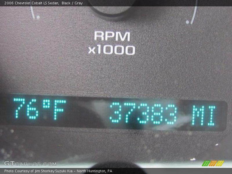 Black / Gray 2006 Chevrolet Cobalt LS Sedan