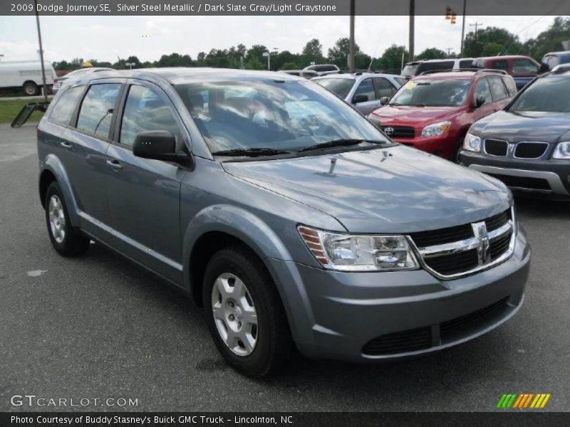 Silver Steel Metallic / Dark Slate Gray/Light Graystone 2009 Dodge Journey SE