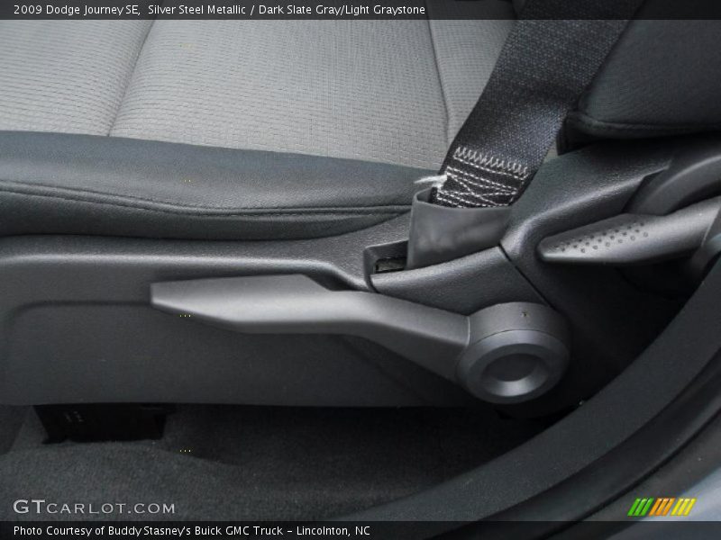 Silver Steel Metallic / Dark Slate Gray/Light Graystone 2009 Dodge Journey SE